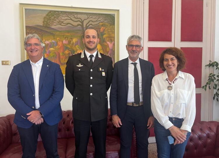 Ragusa, il nuovo Comandante dei Carabinieri al Comune