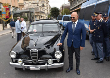La storica Alfa Romeo 1900 Super TI Speciale da Roma a Ragusa