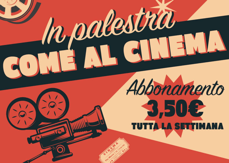 In palestra come al cinema nei centri Vitality di Modica, Ragusa, Scicli, Gela e Vittoria: a soli 3,50