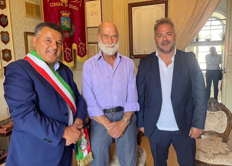 Sua Altezza Reale il Principe Michael, duca di Kent a Scicli