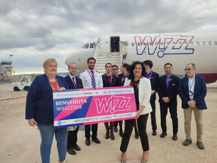 Wizz air inaugura primo volo da Comiso: voli da 14,99 euro
