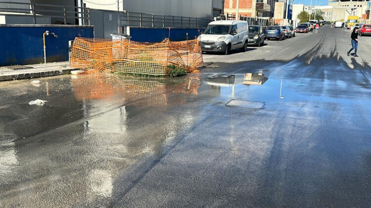 Zona artigianale di Ragusa nel degrado