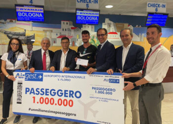 Aeroporto Trapani festeggia il milionesimo passeggero