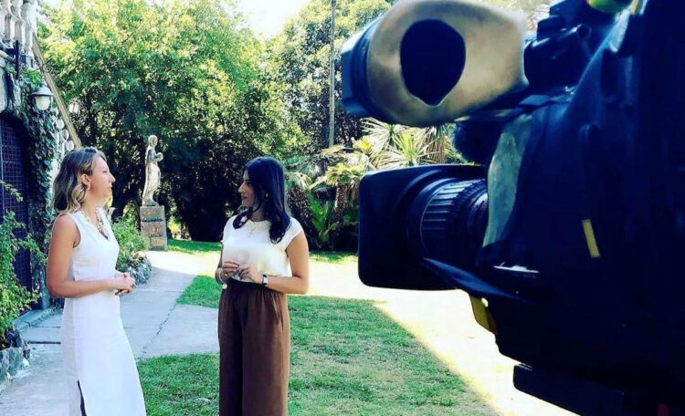 La ragusana Costanza Di Quattro a Uno Mattina in Famiglia su Rai 1 con Le dimore della storia