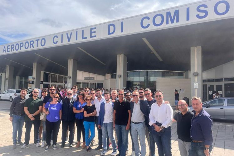 Sit in Aeroporto di Comiso: una battaglia propositiva per la crescita del territorio