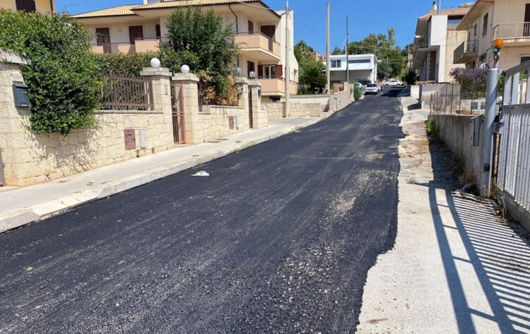 Modica, pavimentata una traversa di via Risorgimento
