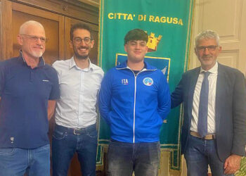 Paolo Turla, campione nazionale di Carambola, ricevuto al Comune di Ragusa