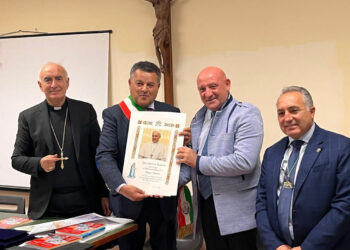 Il sindaco di Scicli Mario Marino in Vaticano