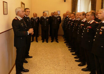 Visita del Generale Giuseppe Spina a Ragusa