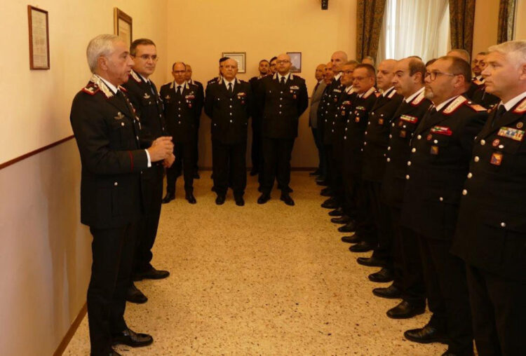 Visita del Generale Giuseppe Spina a Ragusa