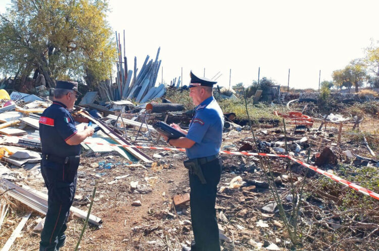 Modica, discarica abusiva: denunciato imprenditore edile 57enne