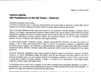 Ragusa, il comitato provinciale antifascista scrive a le vie dei tesori sul museo ‘l’Italia in Africa’