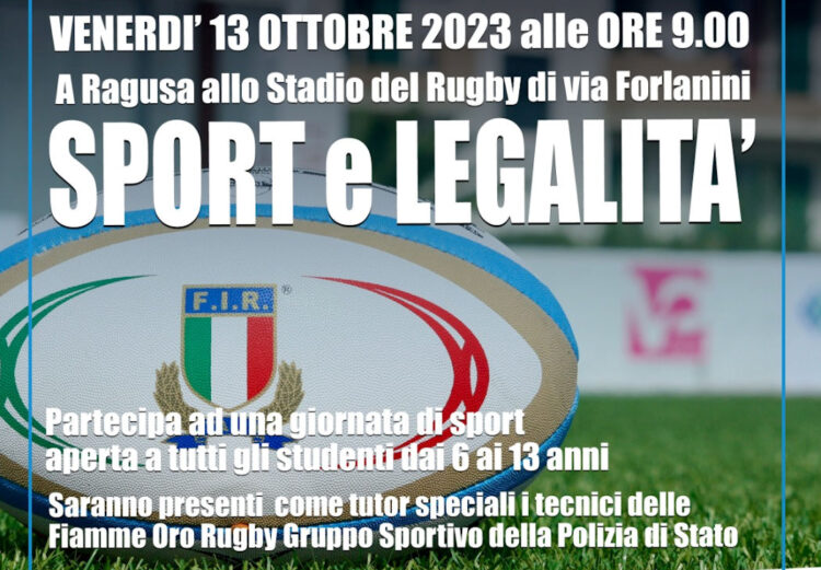 Festa del Rugby Ragusa, il 13 ottobre