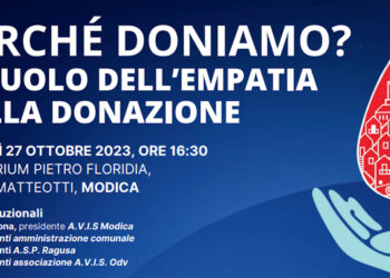 Perché doniamo? Il ruolo dell'empatia nella donazione: convegno a Modica
