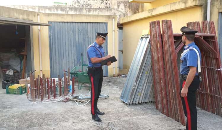 Furto di attrezzatura edile a Ragusa: refurtiva trovata e restituita