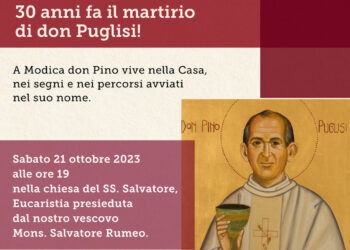 30 anni fa il martirio di Don Pino Puglisi: una messa a Modica