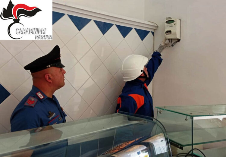 Modica, rubava energia elettrica: arrestato 61enne
