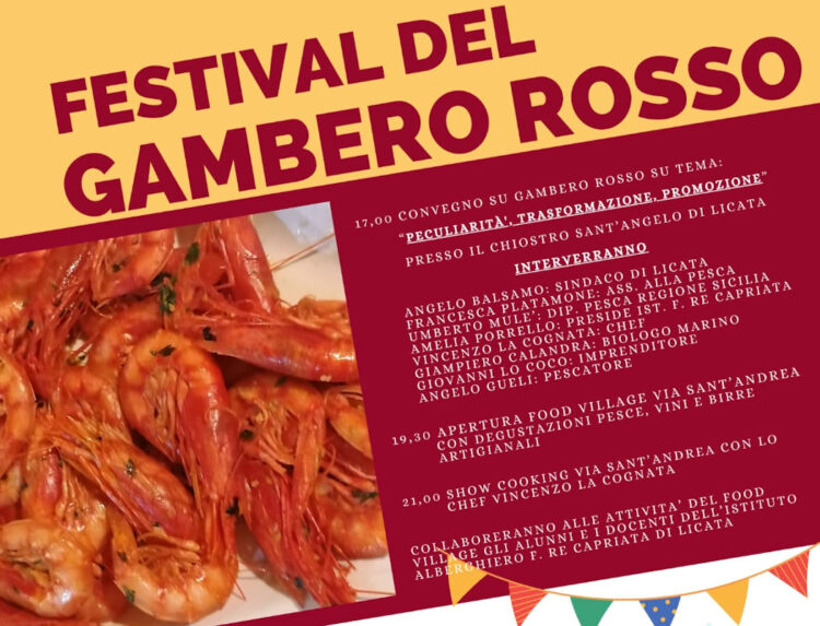 A Licata il Festival del gambero rosso