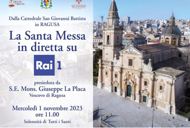 A Ragusa la messa di Ognissanti in diretta Rai