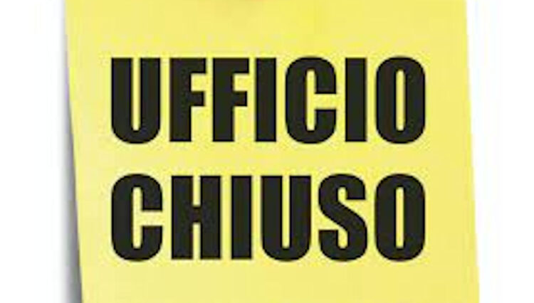 Ragusa, il 22 e 23 gennaio l'ufficio Tributi rimarrà chiuso al pubblico