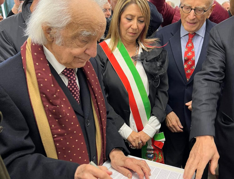 Antonino Zichichi per i 60 anni della Fondazione Ettore Majorana