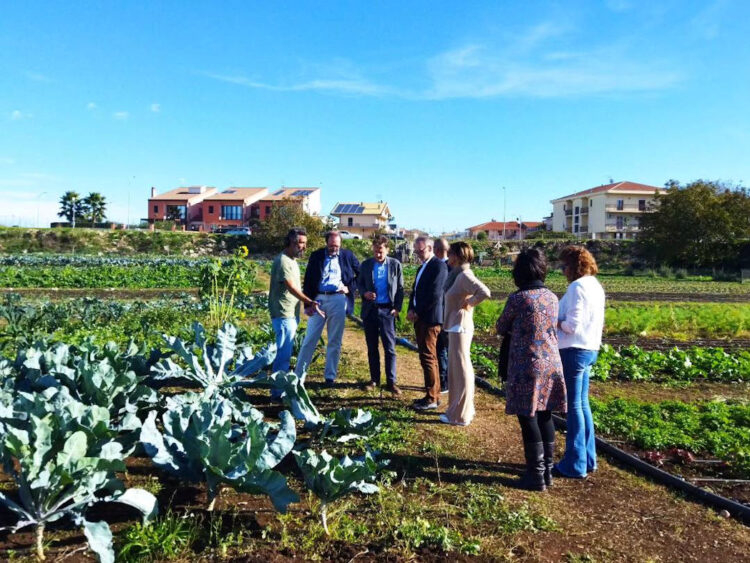 Delegazione americana alla cooperativa Proxima Ragusa