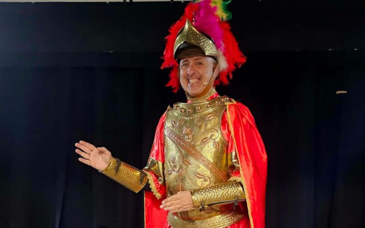 A Ragusa l'istrionico Sasà Salvaggio