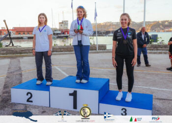Vela: Coppa Campioni al Golfo di Napoli, medaglia d'argento per Lucrezia Micieli