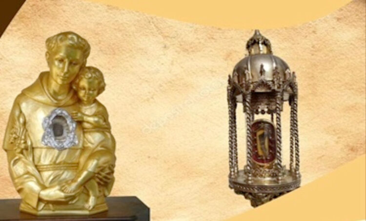 Le reliquie di Sant'Antonio di Padova a Giarratana