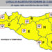 Allerta meteo gialla per maltempo in Sicilia: in arrivo forti temporali