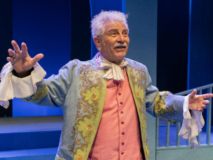 Enrico Guarneri con Il bugiardo a Comiso