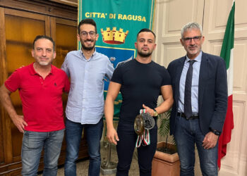 Il plurimedagliato Giovanni Lami al Comune di Ragusa