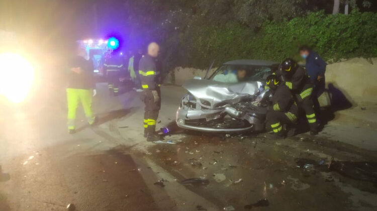 Terribile incidente a Vittoria: un ferito