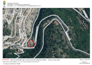 Ragusa Ibla, una piazzetta intitolata a Don Romolo Taddei