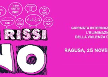 "Ti rissi no" a Ragusa il 25 novembre