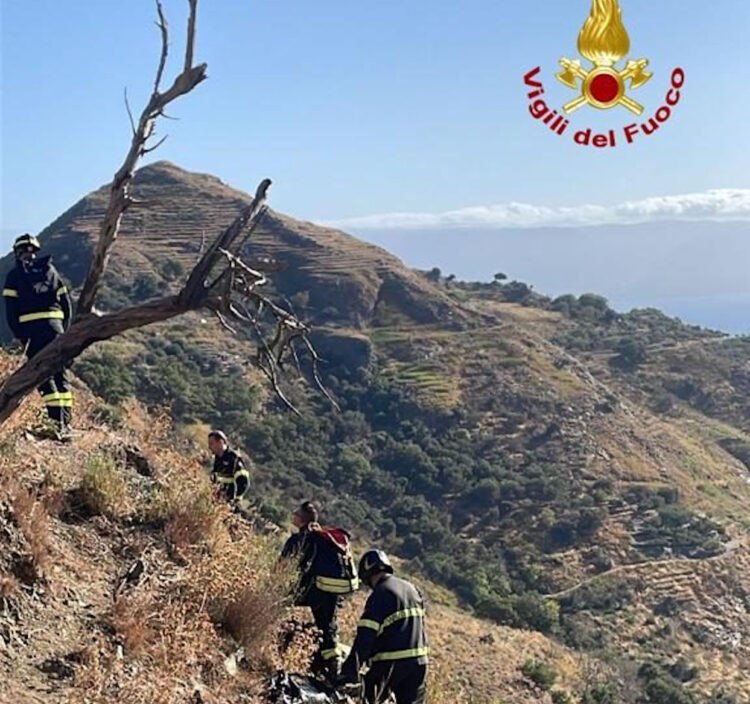 Messina, Paolo Pellegrino cade in un dirupo e muore