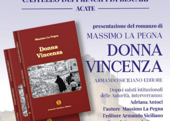 Acate, si presenta il libro Donna Vincenza del vittoriese Massimo La Pegna