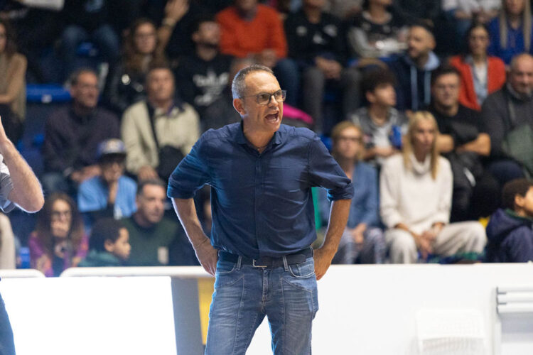 La formazione calabrese al PalaPadua contro Ragusa