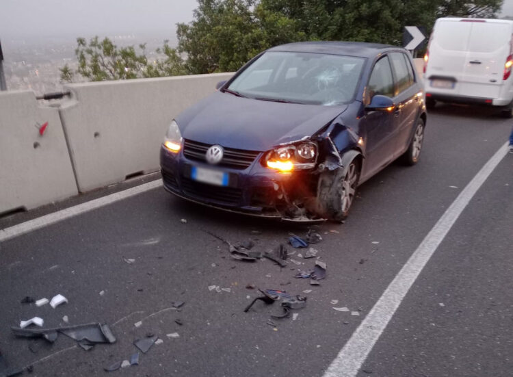 Incidente sulla Comiso Ragusa: un ferito FOTO