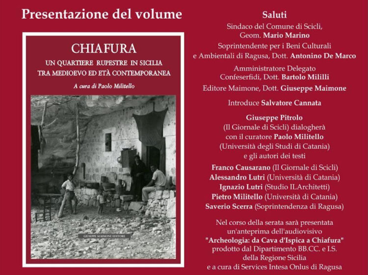 Confeserfidi per la cultura fondazione e Confidi a sostegno del libro Chiafura un quartiere..
