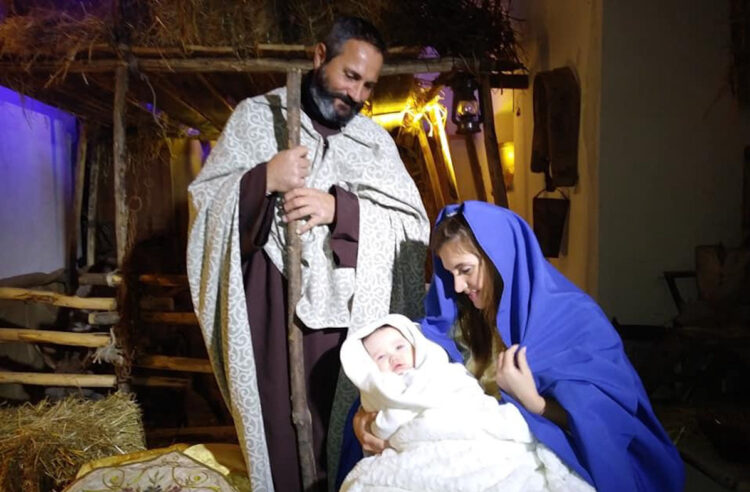 Ambientazioni medievali per il Presepe del Sacro Cuore di Ragusa