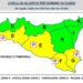 Maltempo per domani in Sicilia: allerta meteo