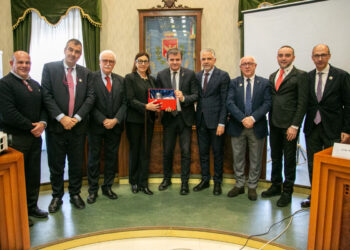Il senatore Gian Marco Centinaio a ChocoModica