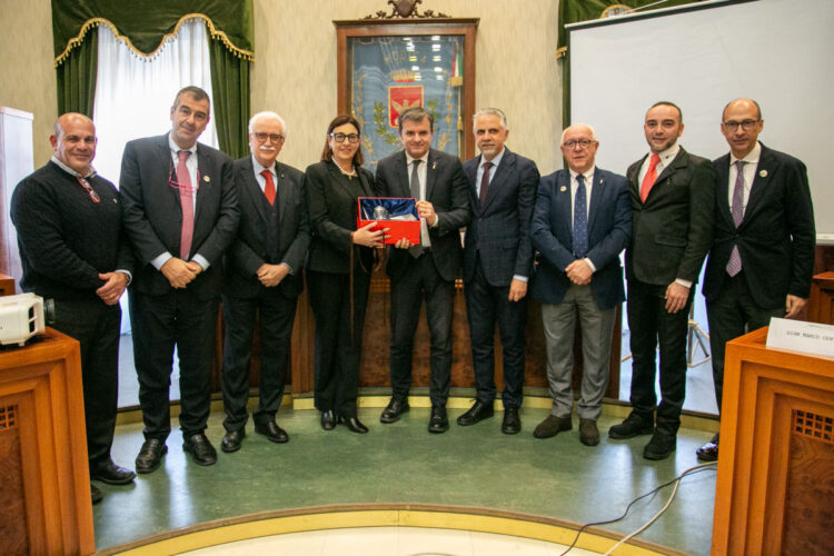 Il senatore Gian Marco Centinaio a ChocoModica