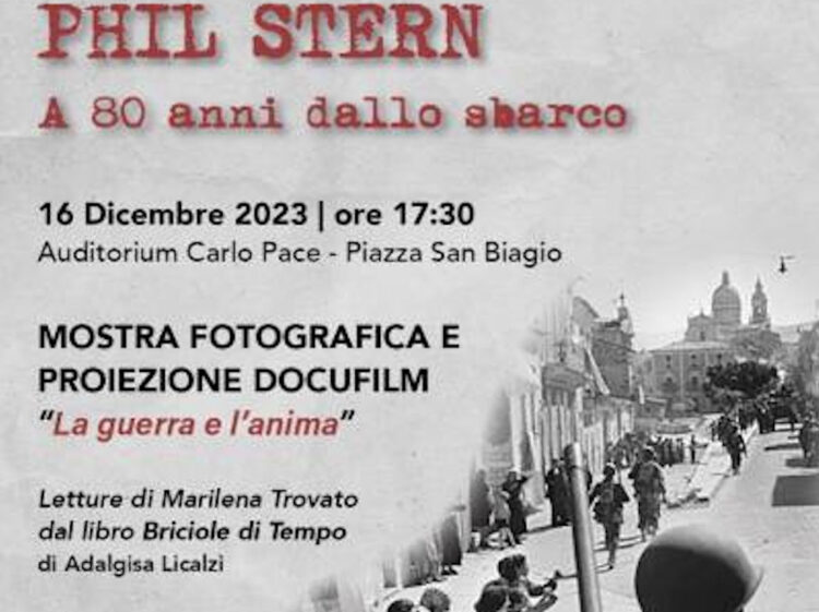 Mostra fotografica su Phil Stern a Comiso