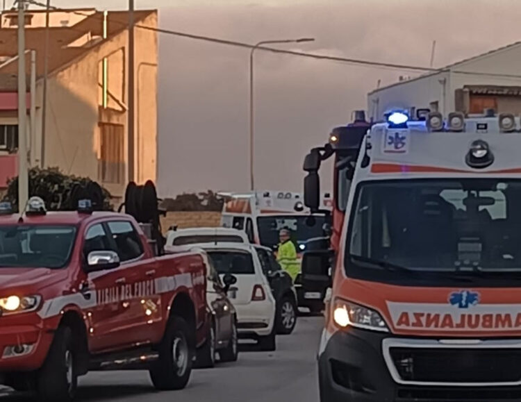Incendio oggi in un appartamento a Vittoria