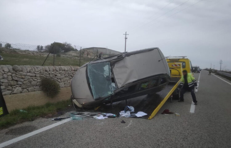 Incidente stradale a Ragusa: un ferito