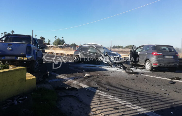 Incidente sulla Comiso-Chiaramonte: 5 feriti