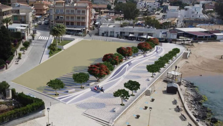 Estate 2024: nuovo look per piazza Mediterraneo a Marina di Modica