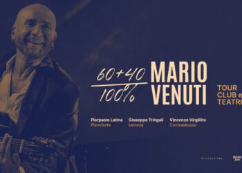 Mario Venuti con il tour 60+40 100% nei teatri e nei club italiani: le date